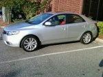 Land vehicle Vehicle Car Alloy wheel Kia forte