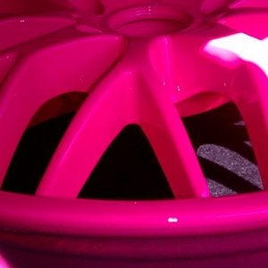 hot pink rims